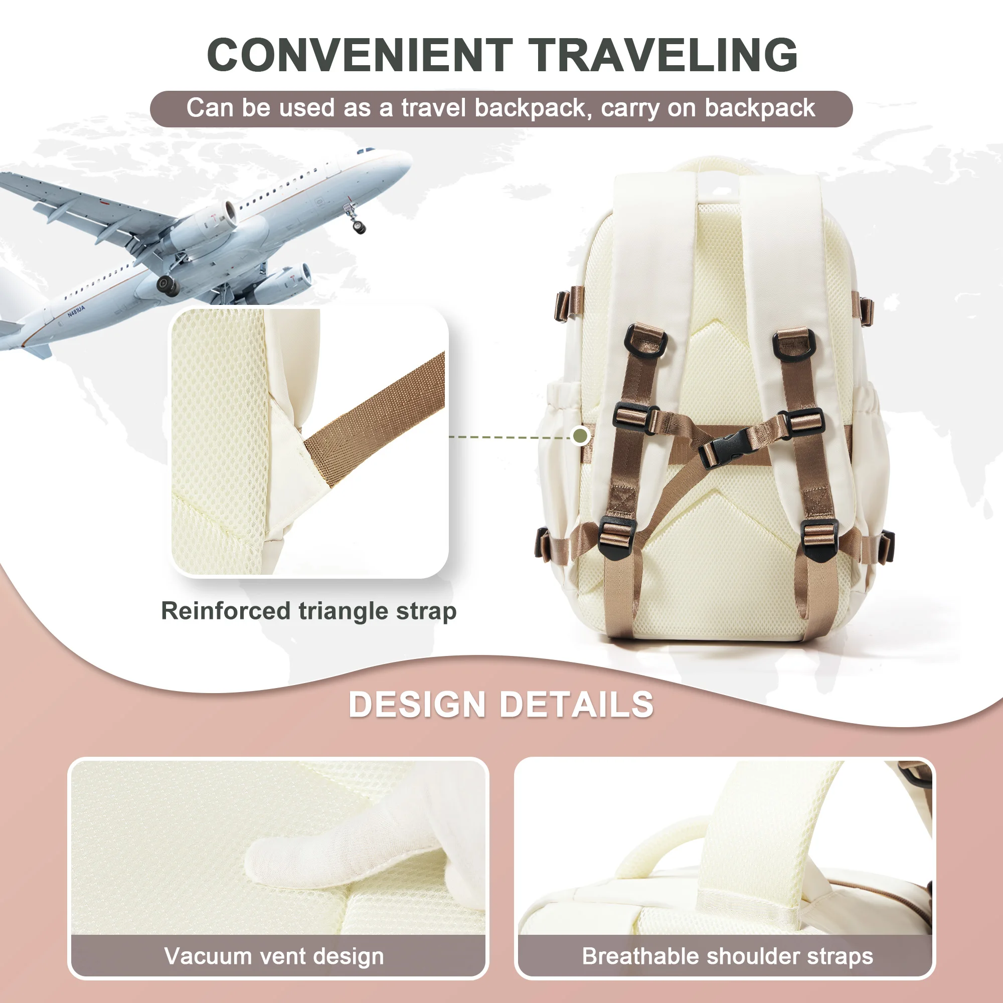 sac à dos de voyage pour cabine d'avion pour hommes et femmes, bagage à main, sacs pour ordinateur portable, wizzair, 40x30x20, 15.6 pouces