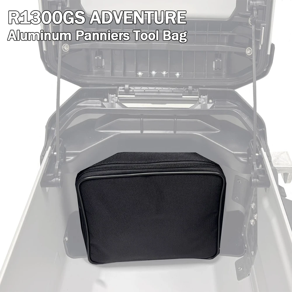 pour bmw r1300gs adv r1300gs adventure r1300gsa valise poche intérieure sac à outils coque latérale sac à outils sacoches en aluminium sac à outils