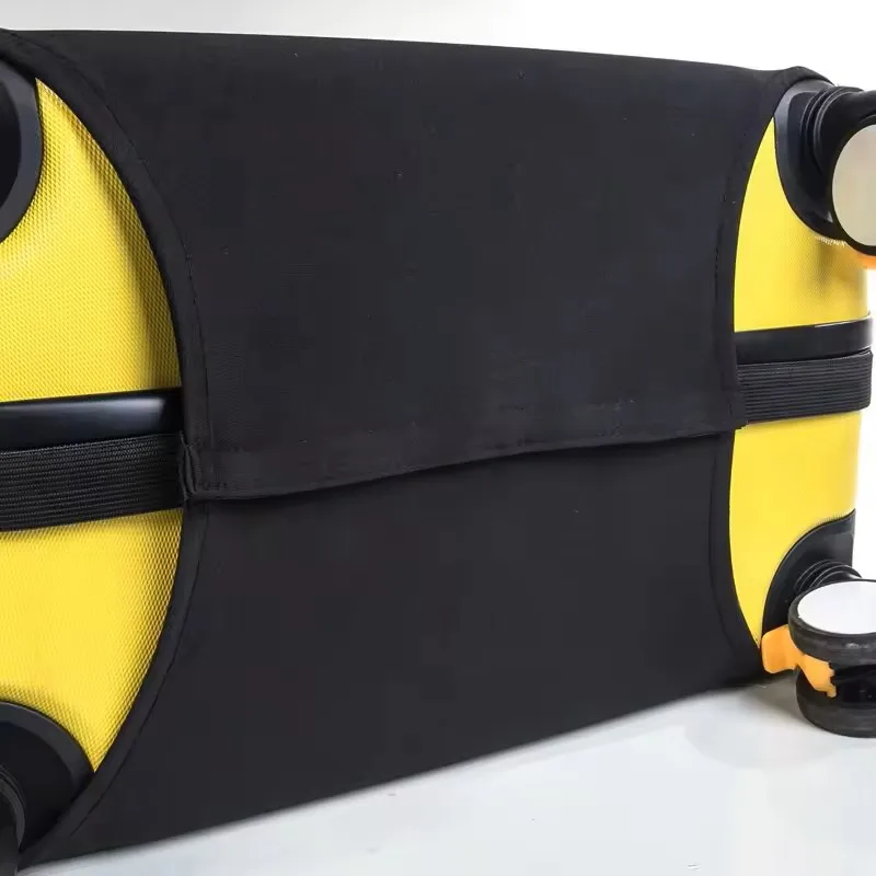housse de protection pour bagages, couleur unie, adaptée aux valises de 18 à 28 pouces