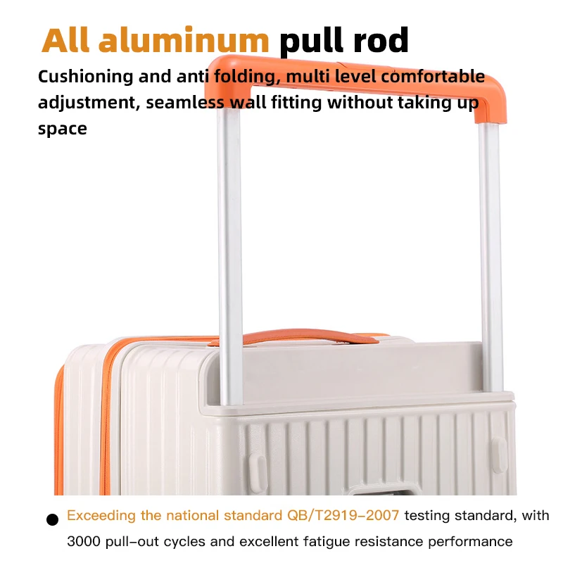 sushimu un bagage à ouverture avant, une valise trolley extensible, une valise cabine de 20 pouces, une valise de voyage en pc pure