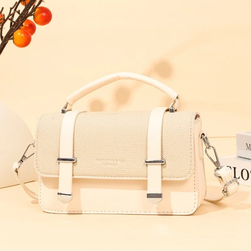 sac à main en paille tendance 20205, nouveau mini sac carré polyvalent, bandoulière de style ins