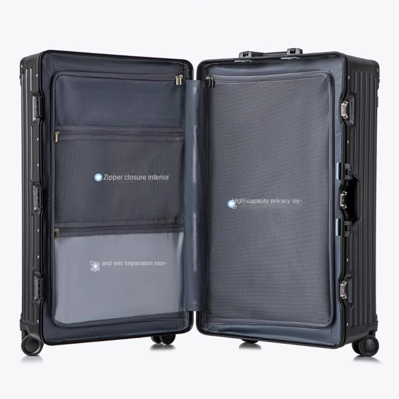 2025 nouvelles valise de voyage grande capacité bagage multifonctionnel 30 pouces valise 20 "28" boîtier de chariot valise cabine de voyage