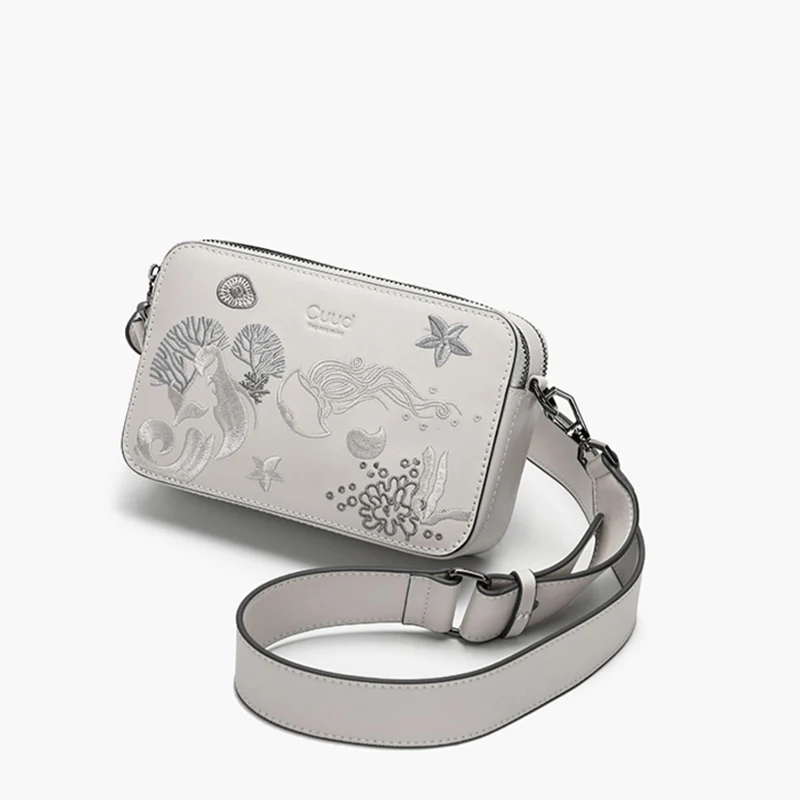 sac à bandoulière de luxe pour femmes, sac à main en cuir véritable de bonne qualité, nouvel accessoire de mode féminine