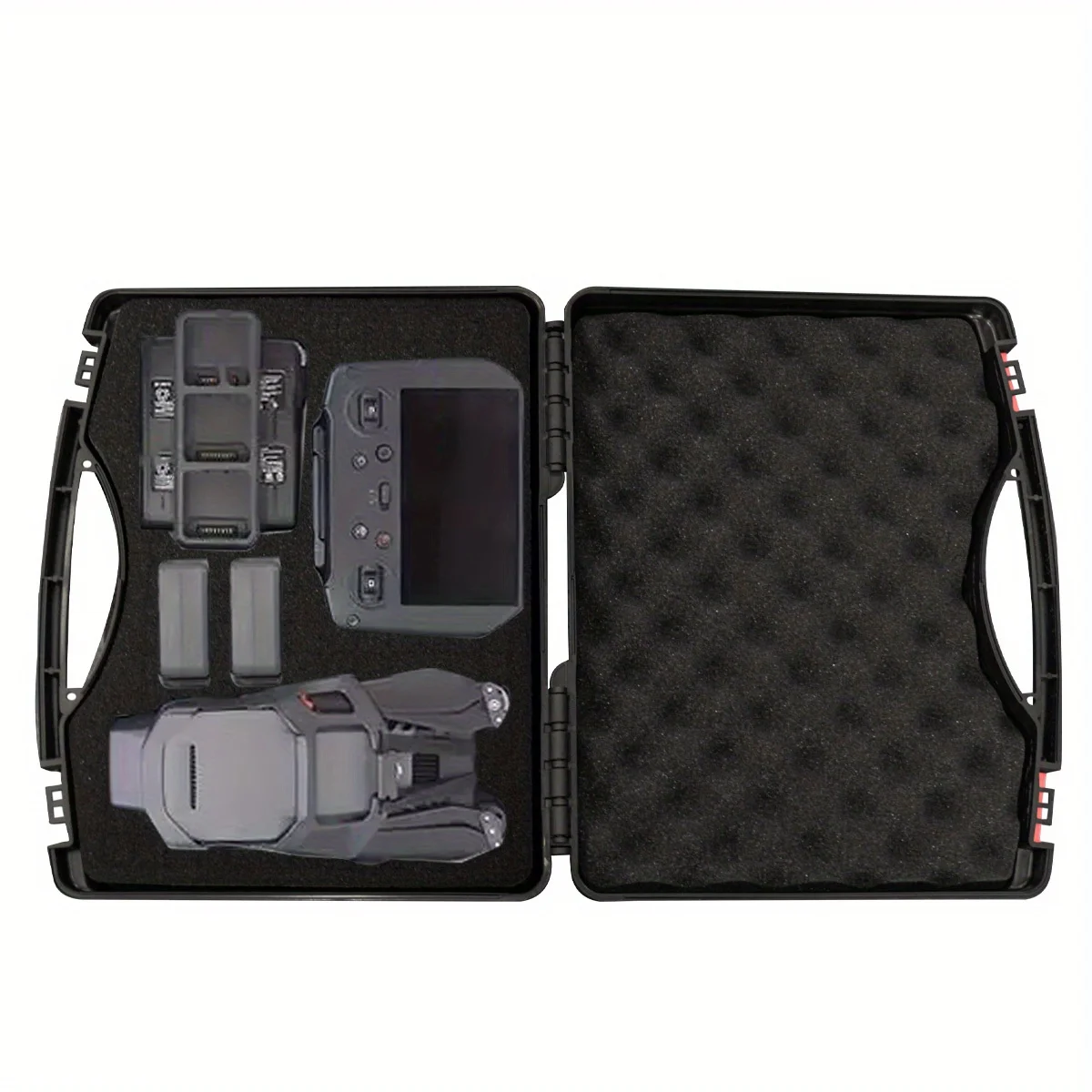valise légère avec éponge, boîte de rangement portable en plastique, mallette à outils de sécurité pour ordinateur portable, équipement électronique, mallette d'instruments 1 pièce