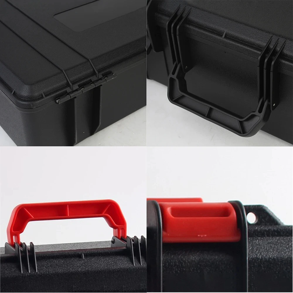 boîte à outils de protection étanche, mallette à outils de transport rigide, boîte de rangement, équipement, boîte à outils, organisateur, valise d'extérieur