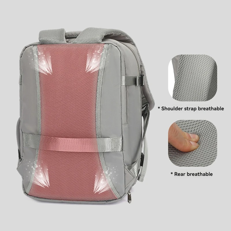 lumin sac à dos 42x18x29 sac de cabine sac à dos de voyage pour hommes femmes bagage à main loisirs sac à dos pour ordinateur portable mochila para viaje cabina