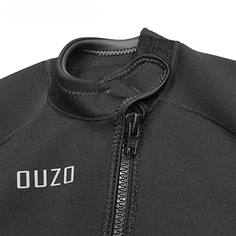 hommes et femmes 1.5mm combinaison hauts protection solaire combinaison de plongée chemise de surf hiver natation méduse maillots de bain