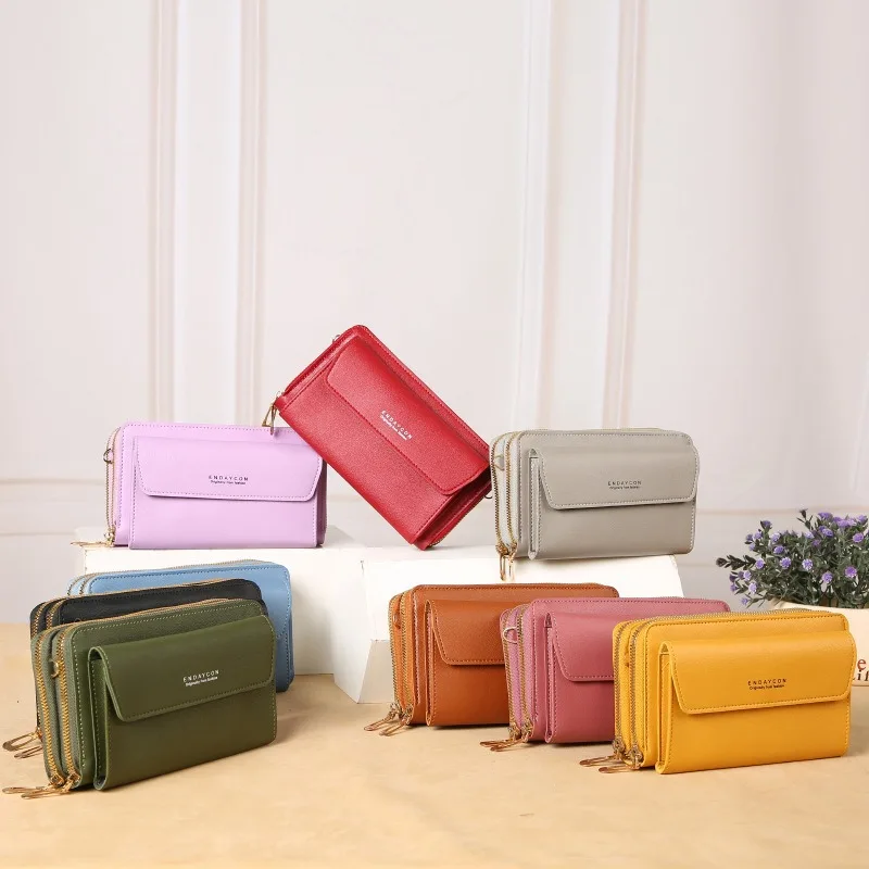 sac à main multi cartes pour femmes, sac à bandoulière décontracté de grande capacité, paquet de téléphone portable, nouveau style à la mode