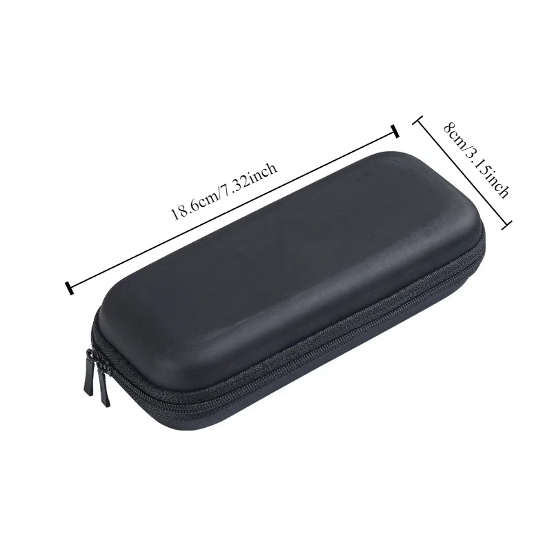 Étui de voyage portable pour cigares, 1 pièce, porte cigare léger eva, sac de transport à fermeture éclair pour accessoires pour cigares, gadget cool
