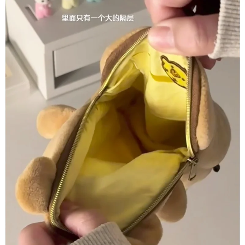 nouveau rilakkuma peluche trousse à crayons sac de rangement enfants dessin animé mignon école papeterie sac kawaii cadeau d'anniversaire fille personnalisation