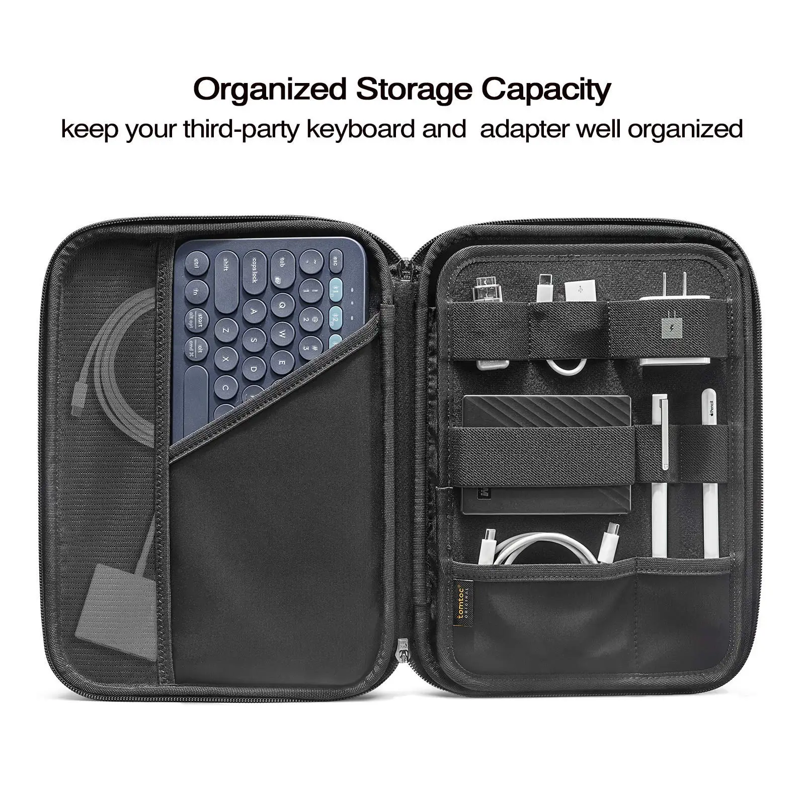 sac pour tablette pour 2025 eva, étui pour tablette de 9 à 13 pouces, adapté à ipad air 11 10.9 pouces, ipad pro 11 m4 ipad pro 13, sac intérieur