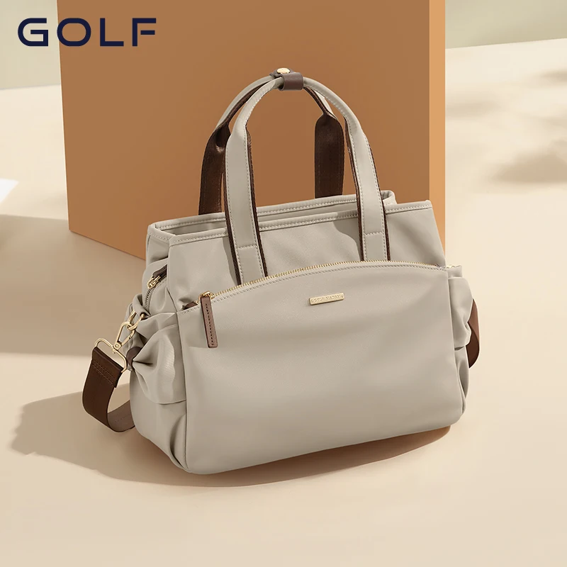 Sac à main de golf pour femmes, sac à bandoulière de grande capacité, sac en toile à la mode, sac multifonctionnel pour mère d'âge moyen