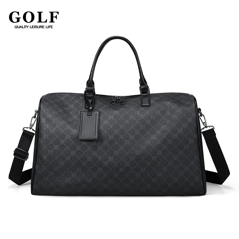 Sac à Main de Luxe en Cuir pour Homme, Bagage de Voyage d'Affaires, Grande Capacité, Court Voyage, Initié