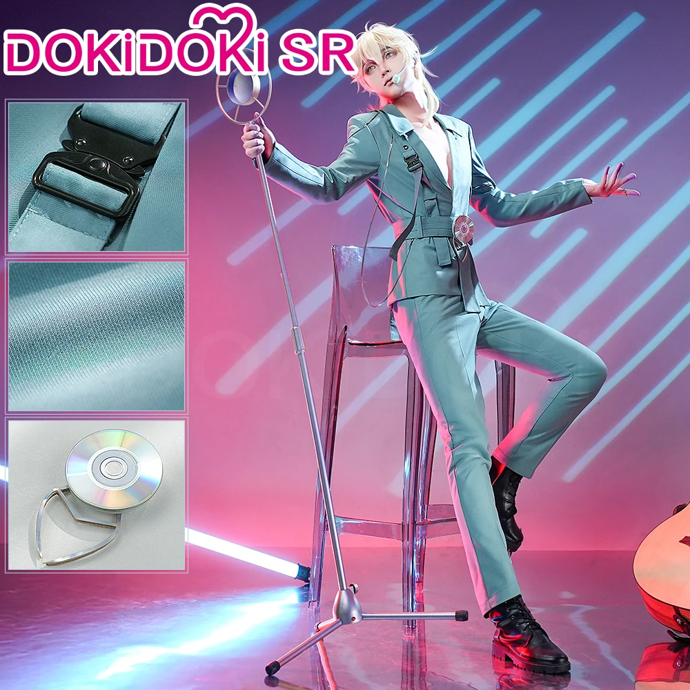 EN STOCK Luka Cosplay Costume Anime Cosplay【S-2XL】Alien cerf dokidoki-sr Costume Luka R7 scène Cosplay uniforme grande taille