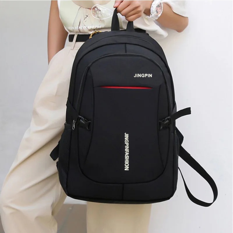 porte documents en toile décontracté pour hommes et femmes – sac simple à double épaule – version coréenne – sac de voyage pour ordinateur portable