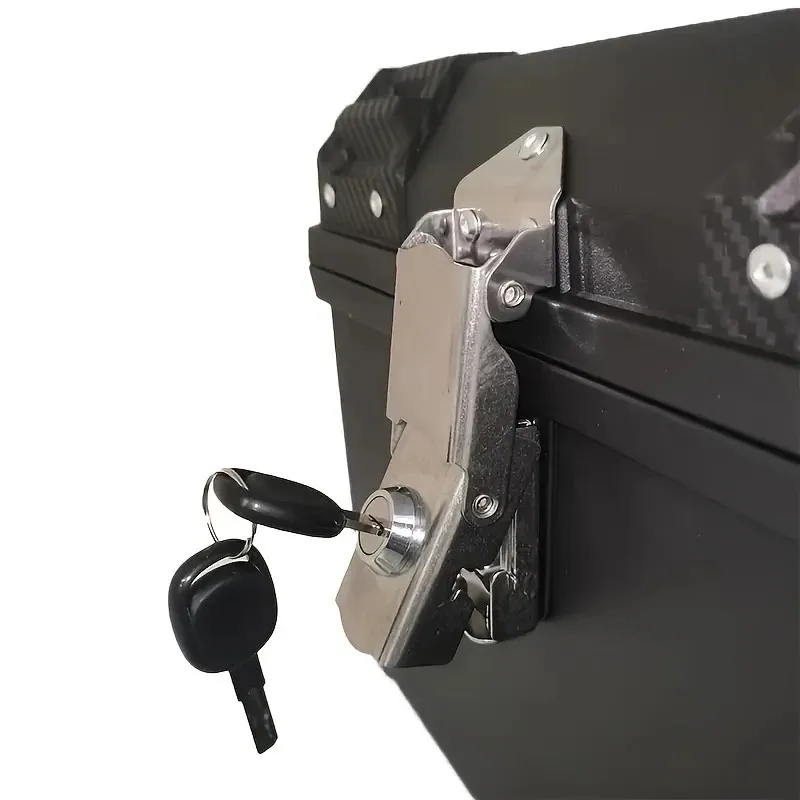1 ensemble de bagages de moto pour coffre de moto, casques de rangement de grande capacité 45l, accessoires de moto adaptés aux voyages