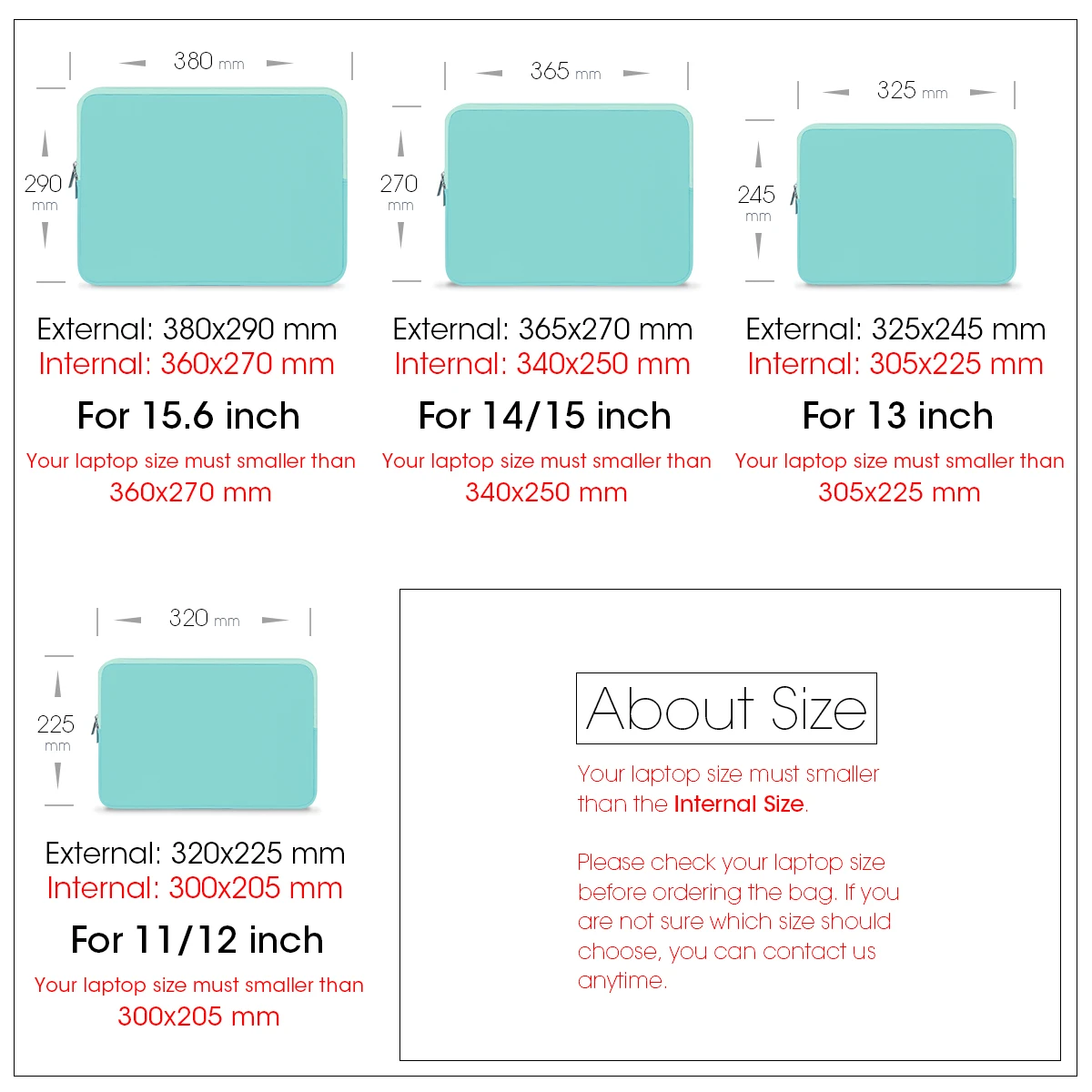 Étui en coton doux pour ordinateur portable, housse pour tablette 11 "12" 13 "15" 15.6 "pour macbook retina 13 xiaomi huawei hp dell