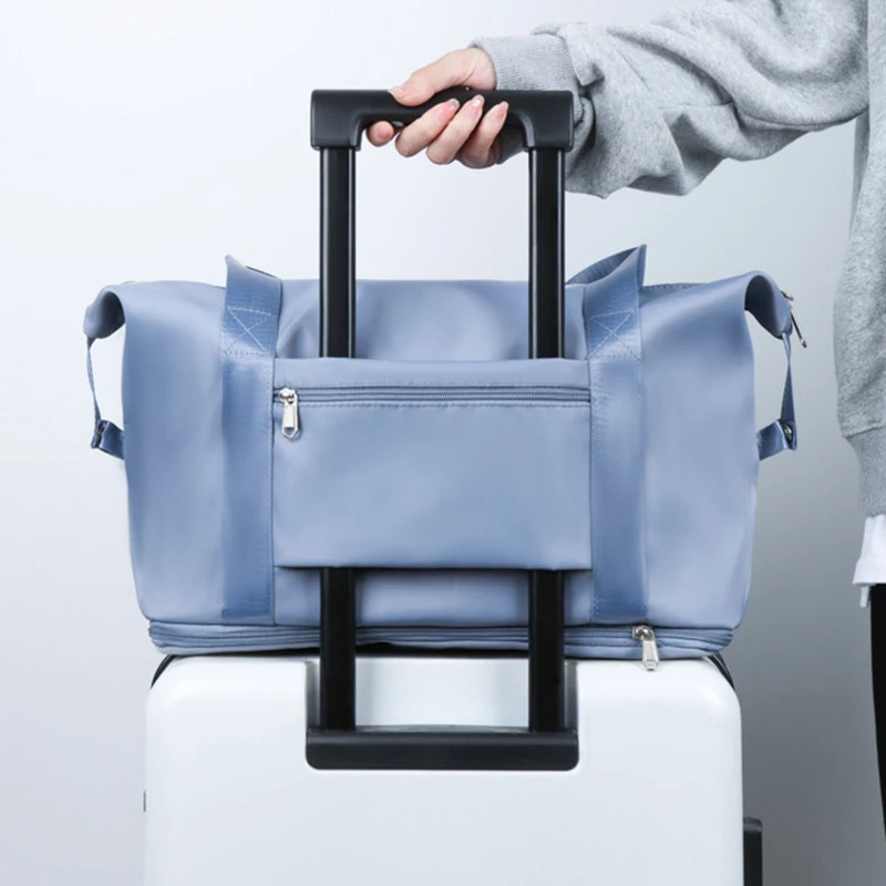 sacs de voyage extensibles de grande capacité, sac de rangement de bagages, sac à main étanche portable pliable, sac de rangement de vêtements de voyage, nouveau