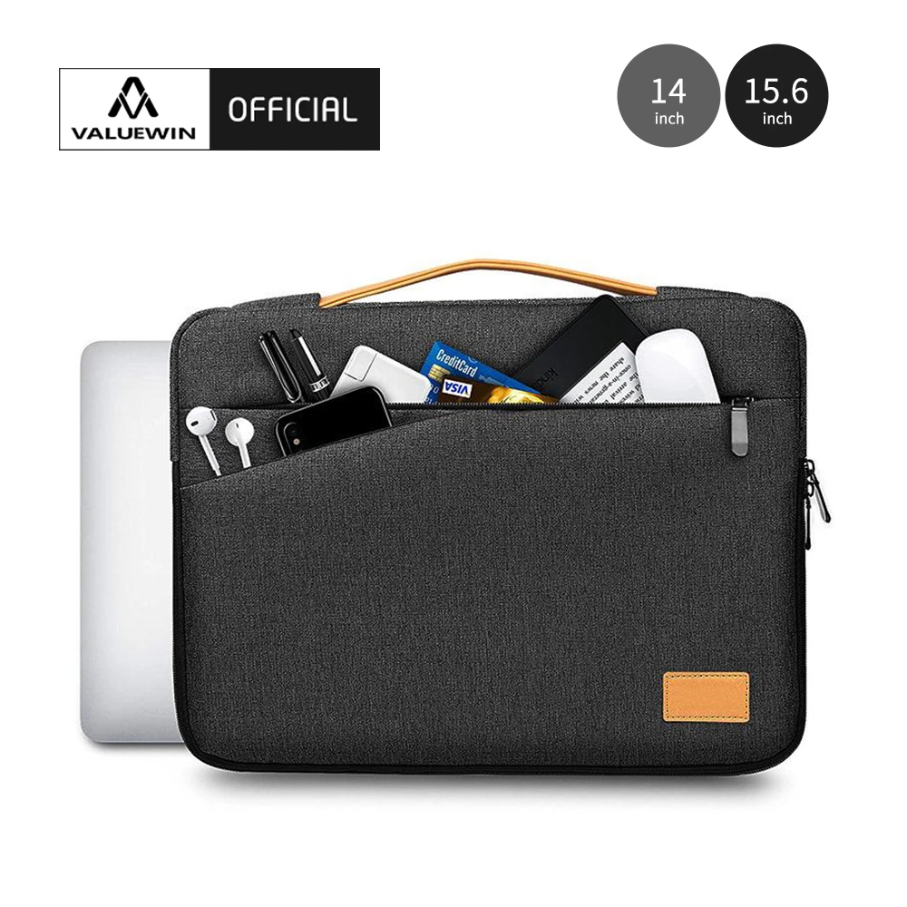 housse pour ordinateur portable 14 15.6 pouces, pour macbook m1 air pro hp acer xiami huawei lenovo, mallette pour ordinateur