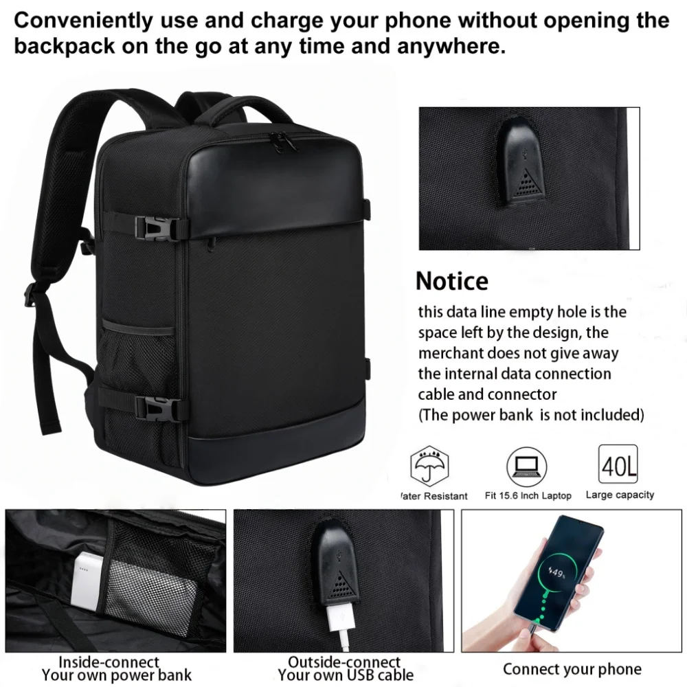 sacs à dos pour hommes et femmes, sac d'école pour ordinateur portable, voyage, avion, cabine, valises, sacs à dos pour jeunes adolescents, sac à dos étanche