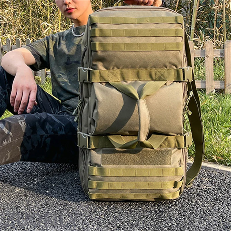 sacs d'alpinisme en plein air pour hommes, sac à main de grande capacité, sac à dos polyvalent, sac de voyage portable, sacs à bagages à usage touristique