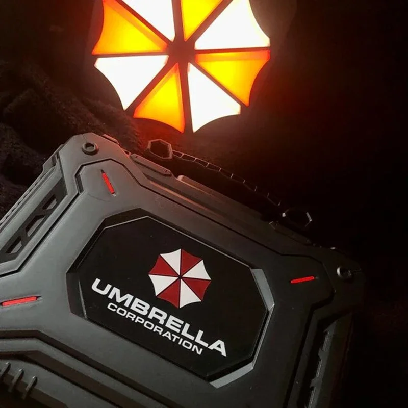 valise de biochimie parapluie, étui de sécurité scellé umbrella corporation, boîte à outils, boîte à outils hermétique