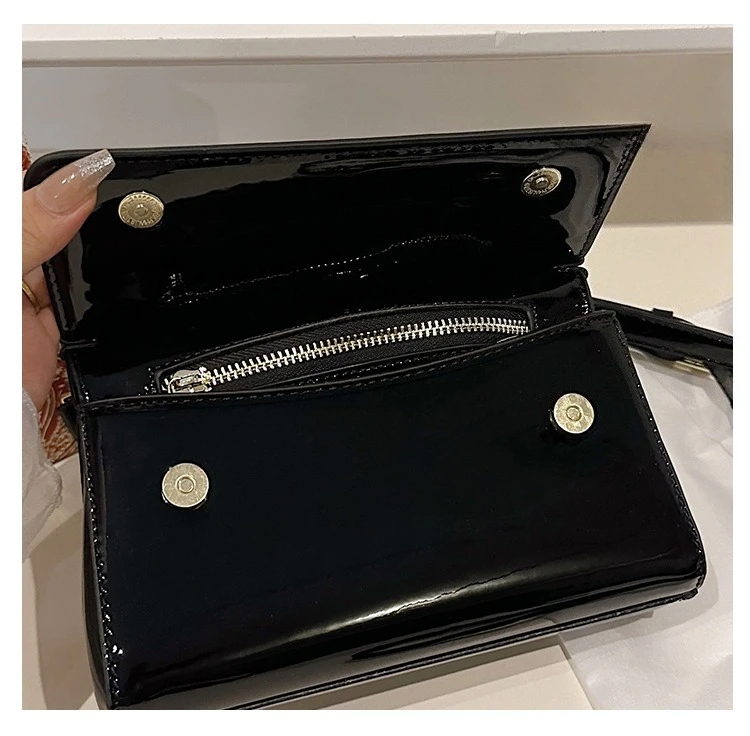 sac messager en cuir pour femmes, marque de luxe, sac à bandoulière chic pour dames, sacs à main classiques populaires et élégants