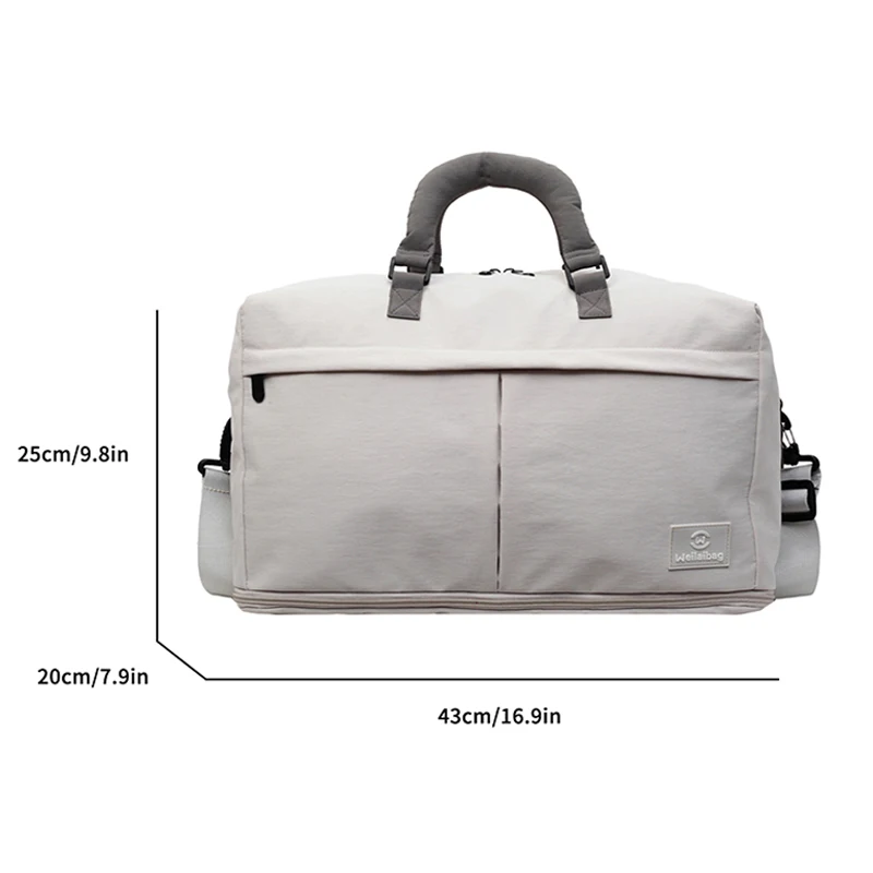femmes voyage bagages sacs à bandoulière décontracté voyage en plein air court voyage sac portable trajet gymnase fitness sport sac à main