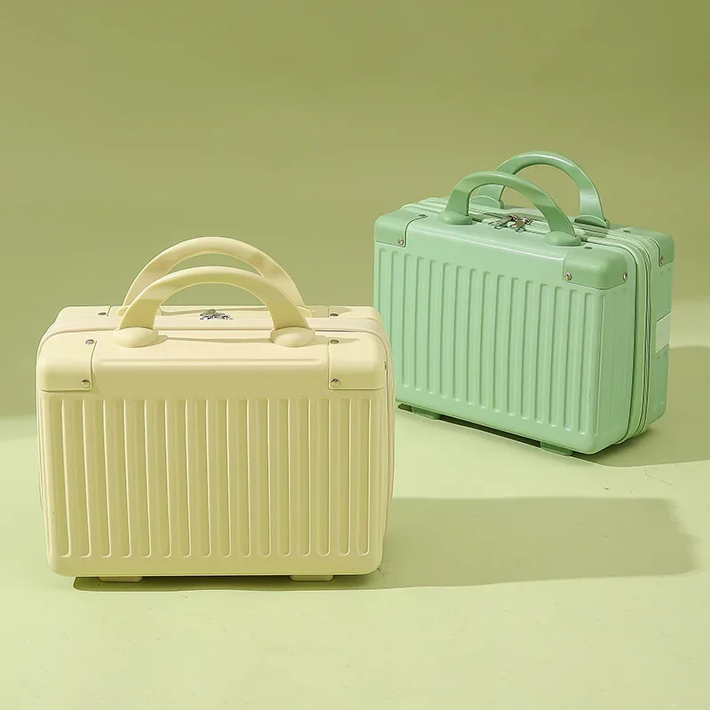 petite valise de voyage electrolux pour femme, trousse de maquillage, valise à main, sac à cosmétiques, petite cabine, valise de voyage, boîte de rangement, bagages, 14"