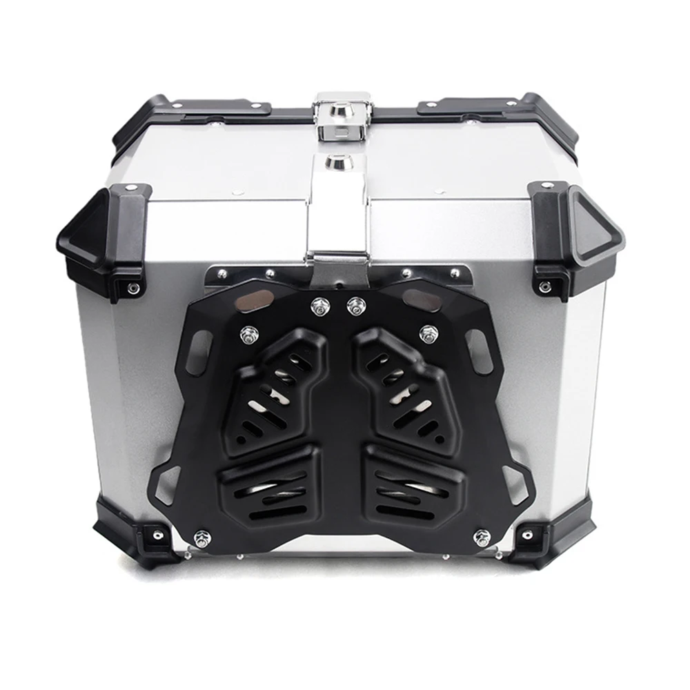 coffre arrière de moto en aluminium 36l 45l 55l 65l 80l 100l, valises de moto, boîte arrière de rangement, boîte supérieure