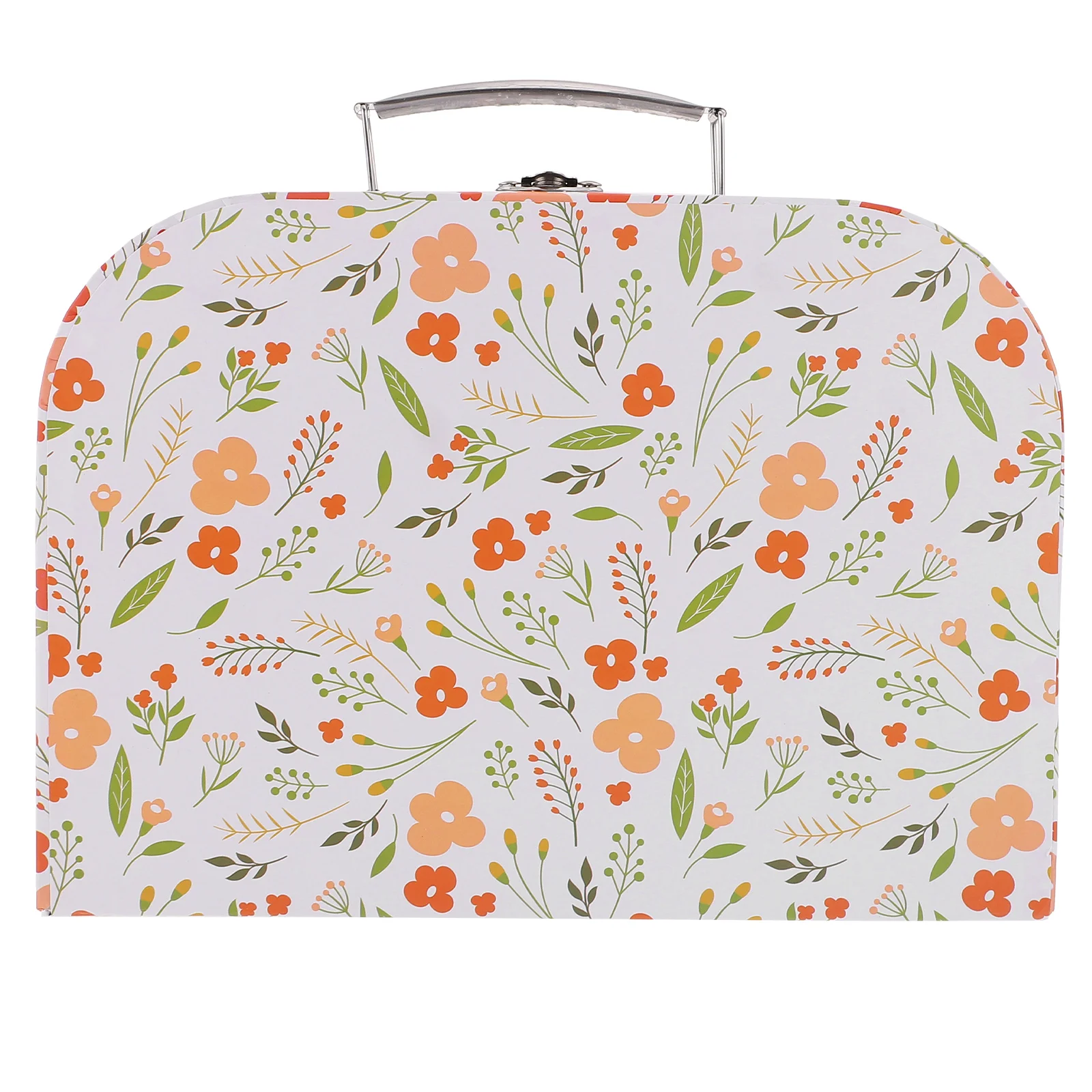 valise de rangement portable pour enfants, boîte de papeterie cadeau, porte jouets pliable, conteneur de fichiers portatif, léger, divers articles
