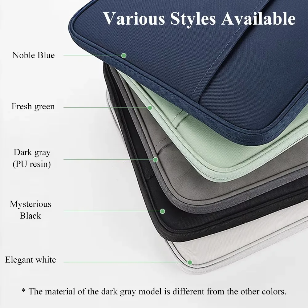 sac pour ordinateur portable 11 13 pouces, housse de protection pour tablette, étui de transport rembourré adapté pour ipad macbook xiaomi asus huawei lenovo
