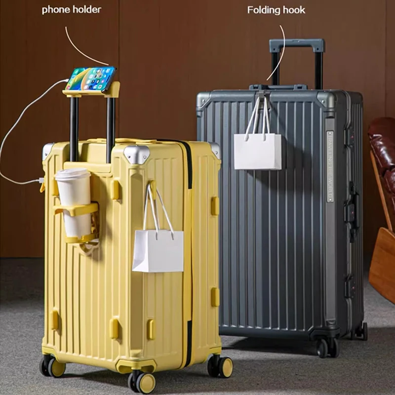 2025 nouvelles valise de voyage grande capacité bagage multifonctionnel 30 pouces valise 20 "28" boîtier de chariot valise cabine de voyage