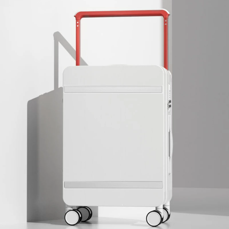 valise de voyage à roulettes, cadre en aluminium de grande capacité, 20 pouces, bagages de cabine