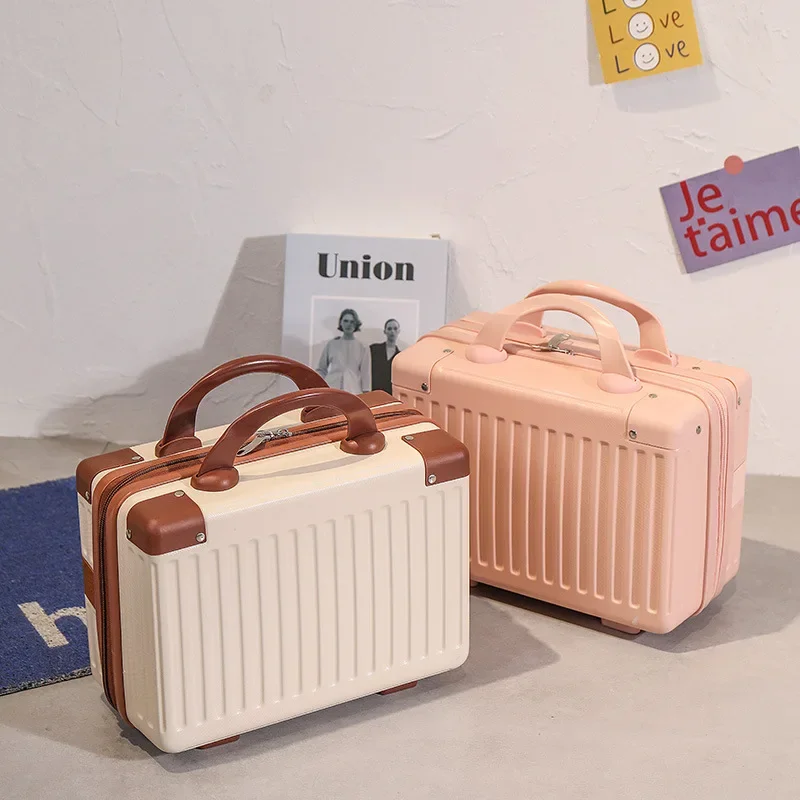petite valise de voyage electrolux pour femme, trousse de maquillage, valise à main, sac à cosmétiques, petite