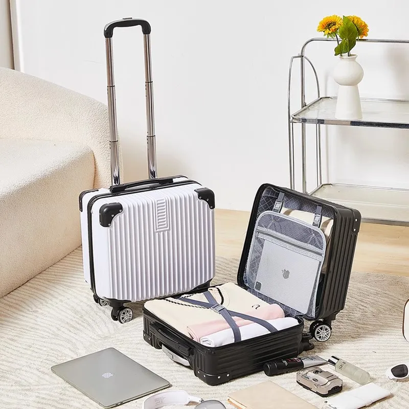 18 pouces bagages peut planter 2025 nouveau style mode valise valise boîtier de chariot
