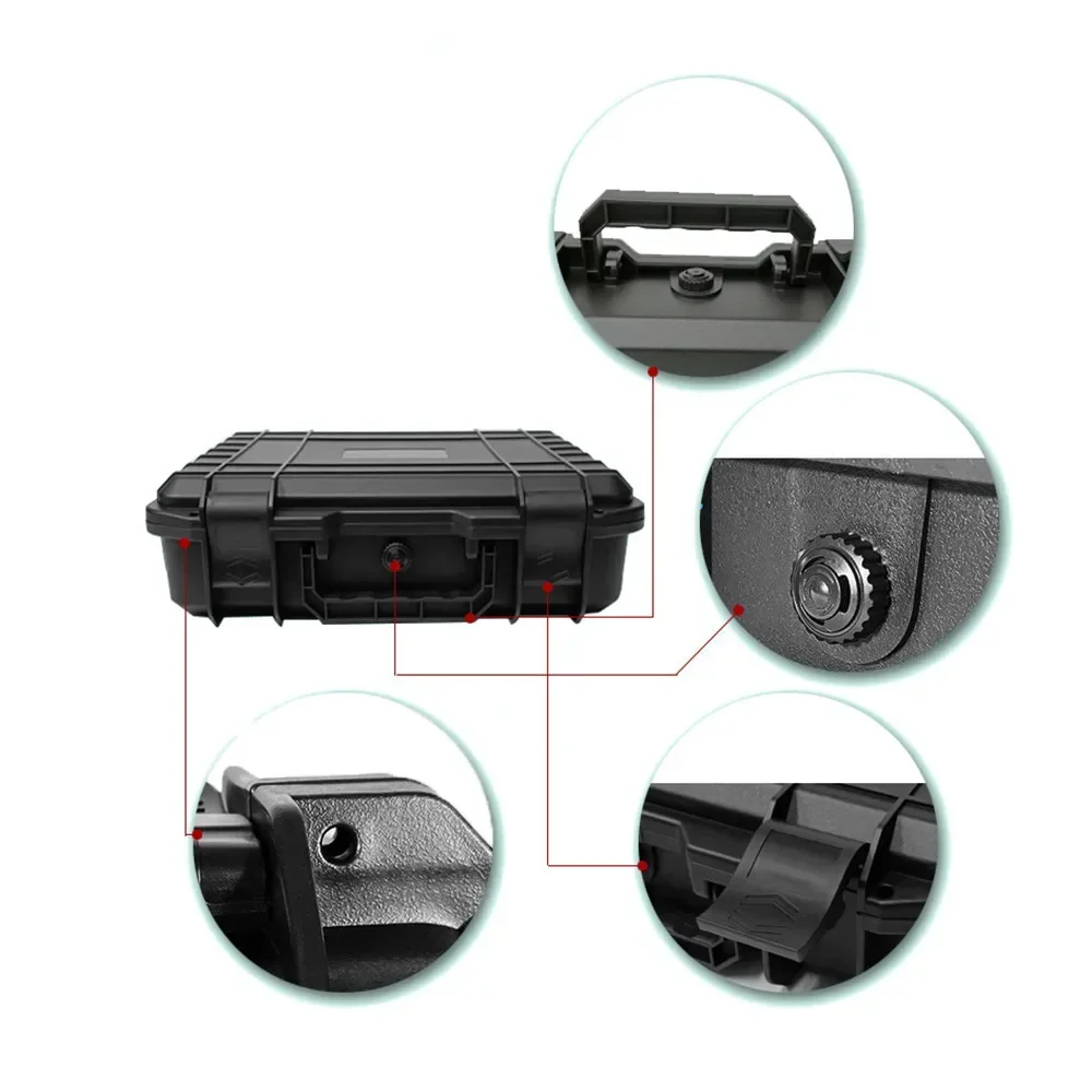 boîte de sécurité haut de gamme pour armes et degrés d'impact, valise, matériel, boîte à outils, avec Évaluation en Éponge