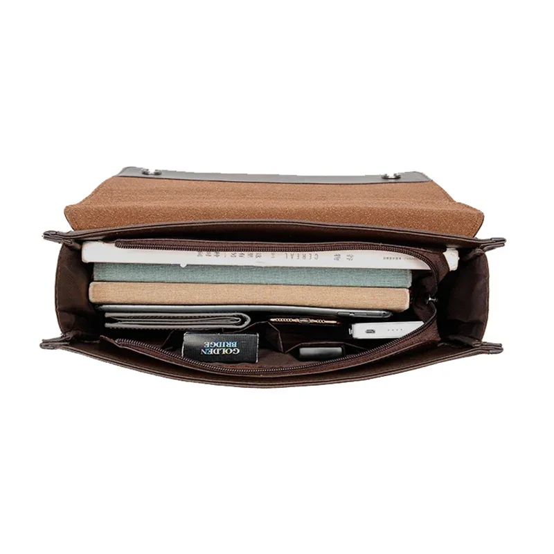 sacs à main en cuir pu pour hommes, fourre tout, porte documents d'affaires, sac à bandoulière de marque pour ordinateur portable, organisateur pour documents, 2026