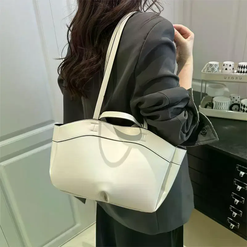 Ensemble de portefeuille décontracté Modish ; Sac à main de grande capacité de couleur unie ; Sac à bandoulière pour les déplacements quotidiens pour femmes ; Cadeau parfait