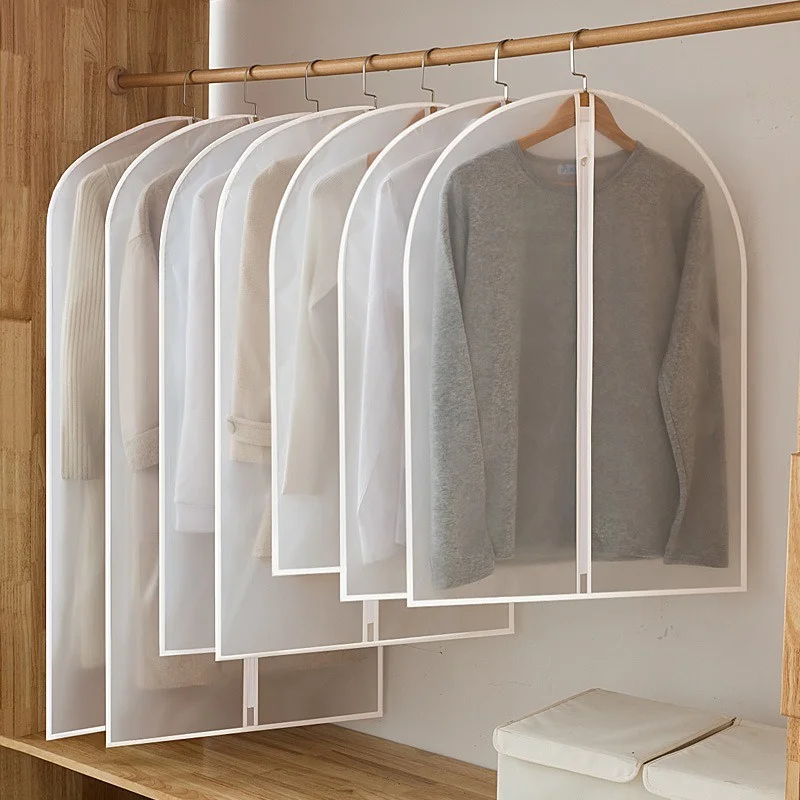 Juste anti-poussière imbibée pour vêtements, housse de vêtement, sac de rangement domestique, étui en poudre, armoire de rapport, 1PC
