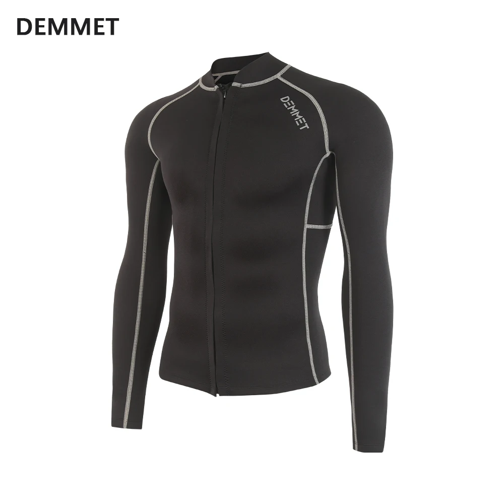 combinaison de plongée deux pièces fendue à manches longues, 1.5mm 3mm, veste de combinaison chaude, pantalon unisexe, combinaison de plongée et de plongée en apnée