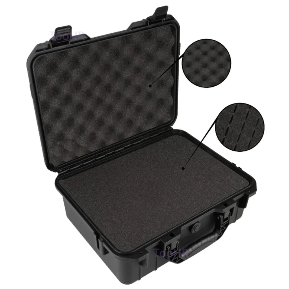 Étui de transport rigide, 1 pièce, mallette à outils avec boîte de rangement d'éponge prédécoupée, organisateur de protection de sécurité, boîte à outils matérielle