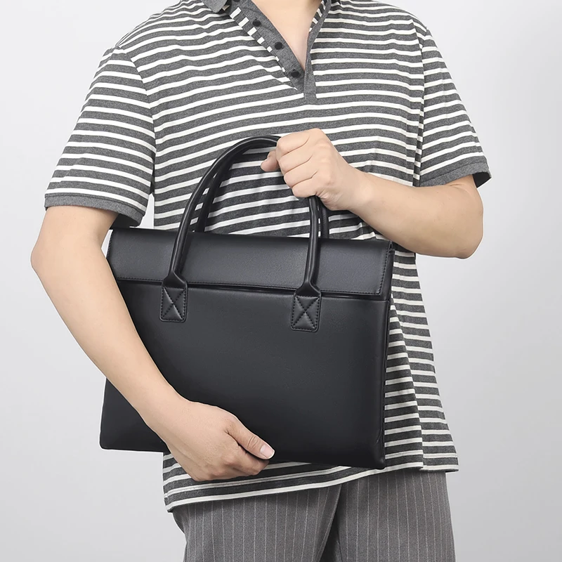 sac pour ordinateur portable de grande capacité – mallette élégante et durable avec plusieurs compartiments pour les essentiels quotidiens et les accessoires pour ordinateur portable