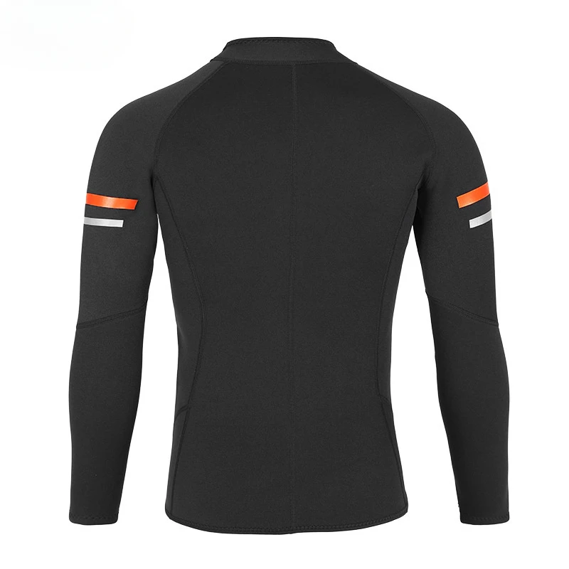 hommes et femmes 1.5mm combinaison hauts protection solaire combinaison de plongée chemise de surf hiver natation méduse maillots de bain