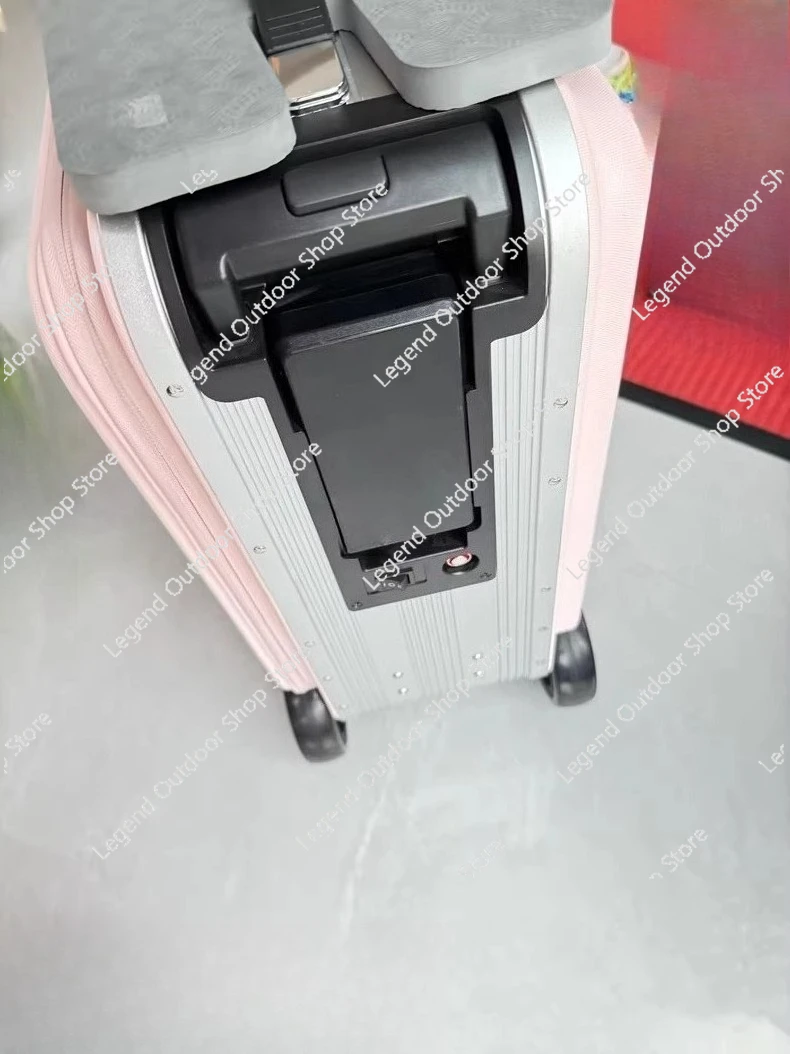 valise électrique, 20 pouces se3s noir, une valise électrique rétractable de 20 pouces est une valise à main intelligente pour les voyages de cyclisme