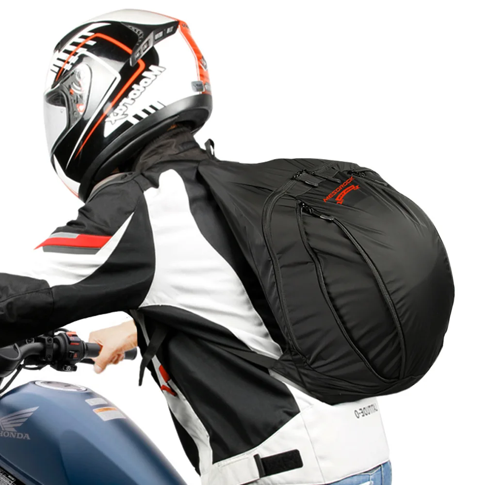 sacs à bagages de voyage pour moto, sac à dos extensible 20-28l pour casque, grande capacité, étanche, pour ordinateur portable, pour l'équitation