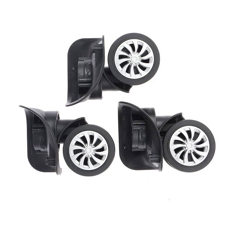 roues de valise universelles résistantes à 360, accessoires de bagages, roue de chariot, haute qualité, 4 pièces, nouveauté
