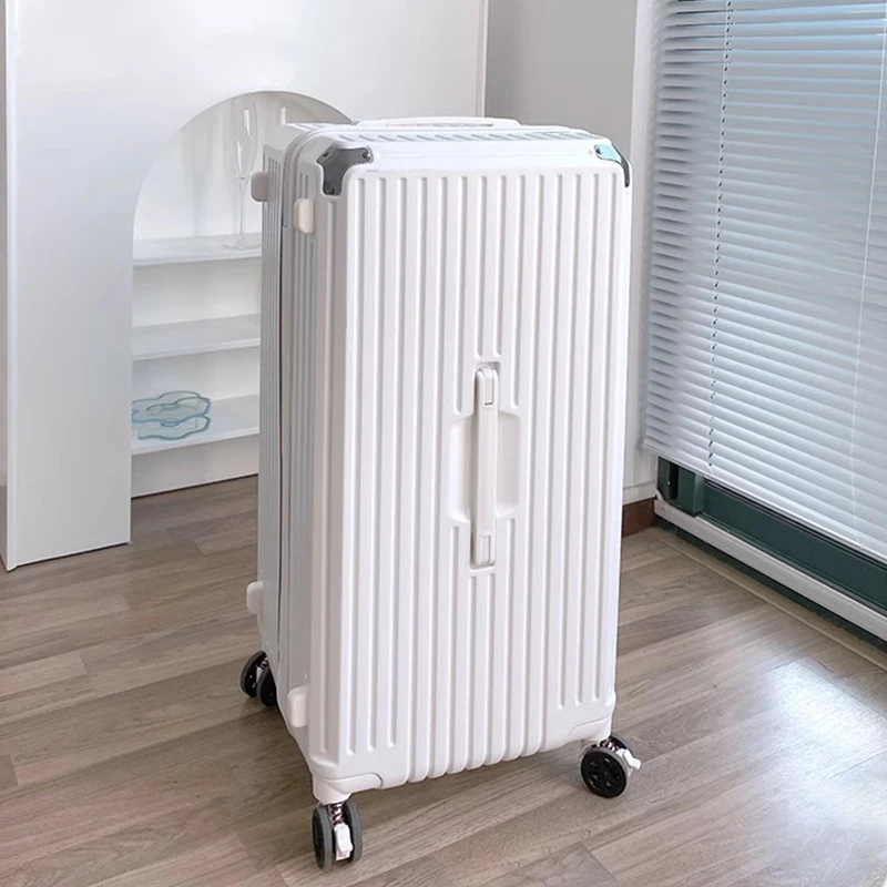 valise 30 "bagages de grande capacité hommes et femmes universel mot de passe à cinq roues boîtier de chariot étudiant voyage porte bagages