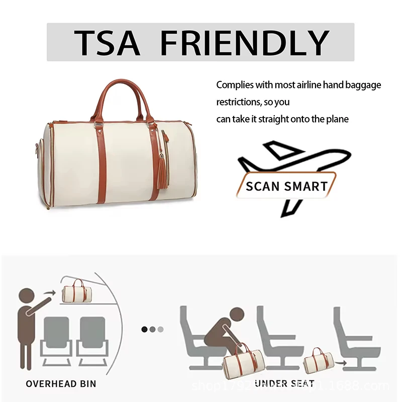 sac à bagages pliable de grande capacité, sac de voyage trempé, sac à main à bandoulière portable