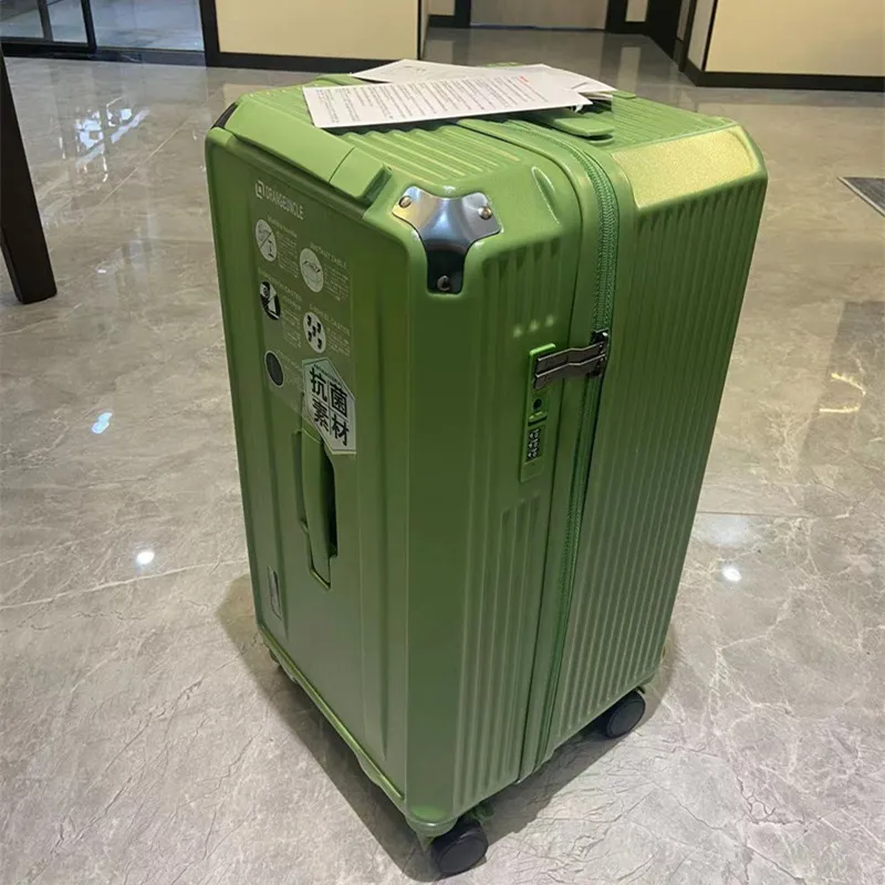 firstmeet fashion grande valise de voyage à roulettes pour hommes et femmes, frein muet, luxe, 22 ", 26", 28 ", 30", 32/36"